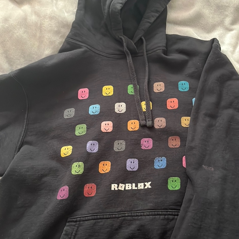 Large Port and Company Black Roblox Hoodie